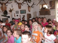 Vadászházban.